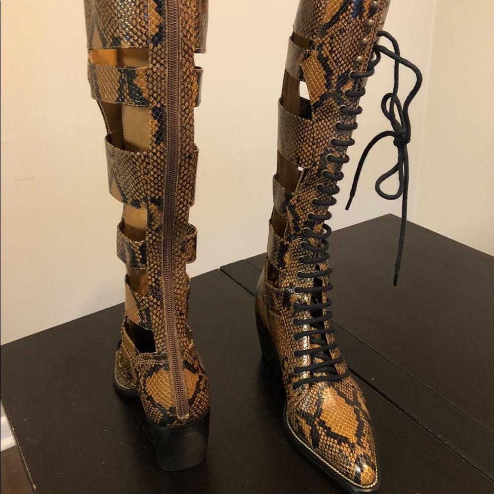 Chloe Python Boot - image 3